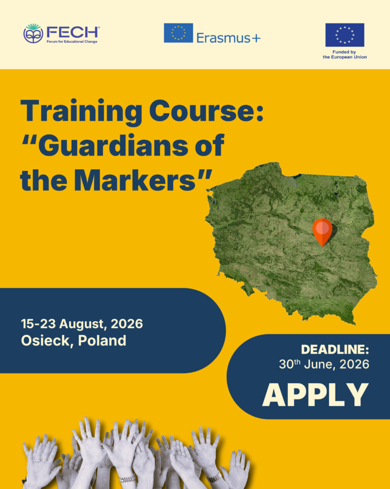 Open call for Erasmus+ TC: Guardians of the Markers, 15-23 August 2026, Osieck, Poland