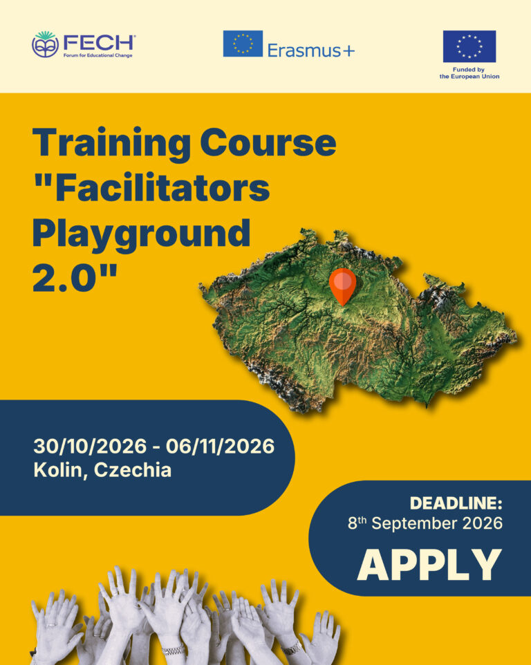 Open Call for Erasmus+ TG “Facilitators’ Playground”, Kolín, Czechia, 30 October – 6 November 2026